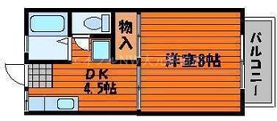 カーサスＴ　A棟の物件間取画像